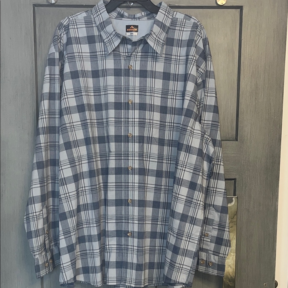 Ridgecut Toughwear Outdoors Stretch Men’s 3XL Button Down Shirt #tough #flex